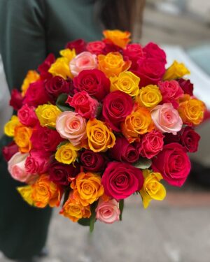 Rožu pušķis raibais