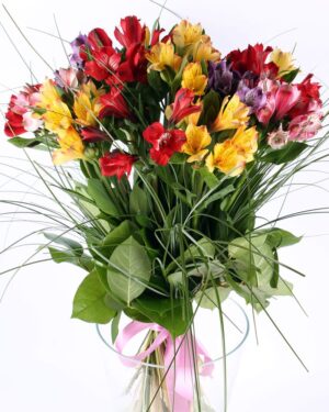 Alstromēriju pušķis