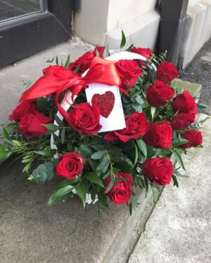 Rožu grozs Kvēlā mīla