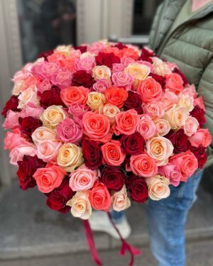 101 dažādu krāsu roze